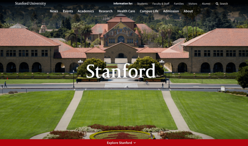 Примеры дизайна веб-сайтов для высших учебных заведений для увеличения поступления