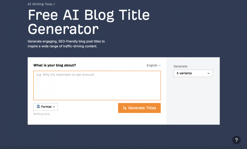 16 Free Title Generator Tools For Writing Better Headlines