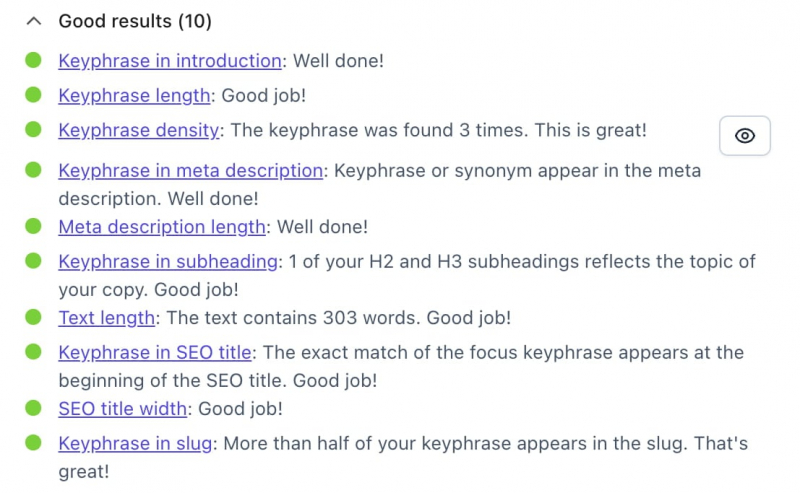 Using the focus keyphrase for product pages in Yoast SEO