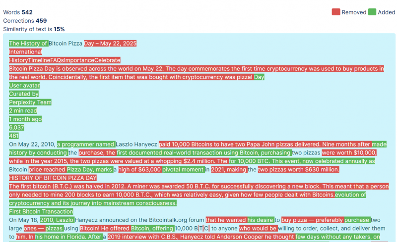 User-Directed AI Content: On Perplexity, Users Can Direct AI To Create Content