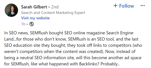 Semrush & Search Engine Land: An Open Letter From The CEO Of Search Engine Journal