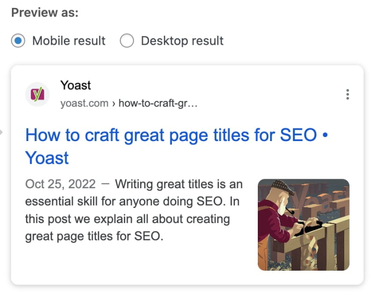 How to craft great page titles for SEO?